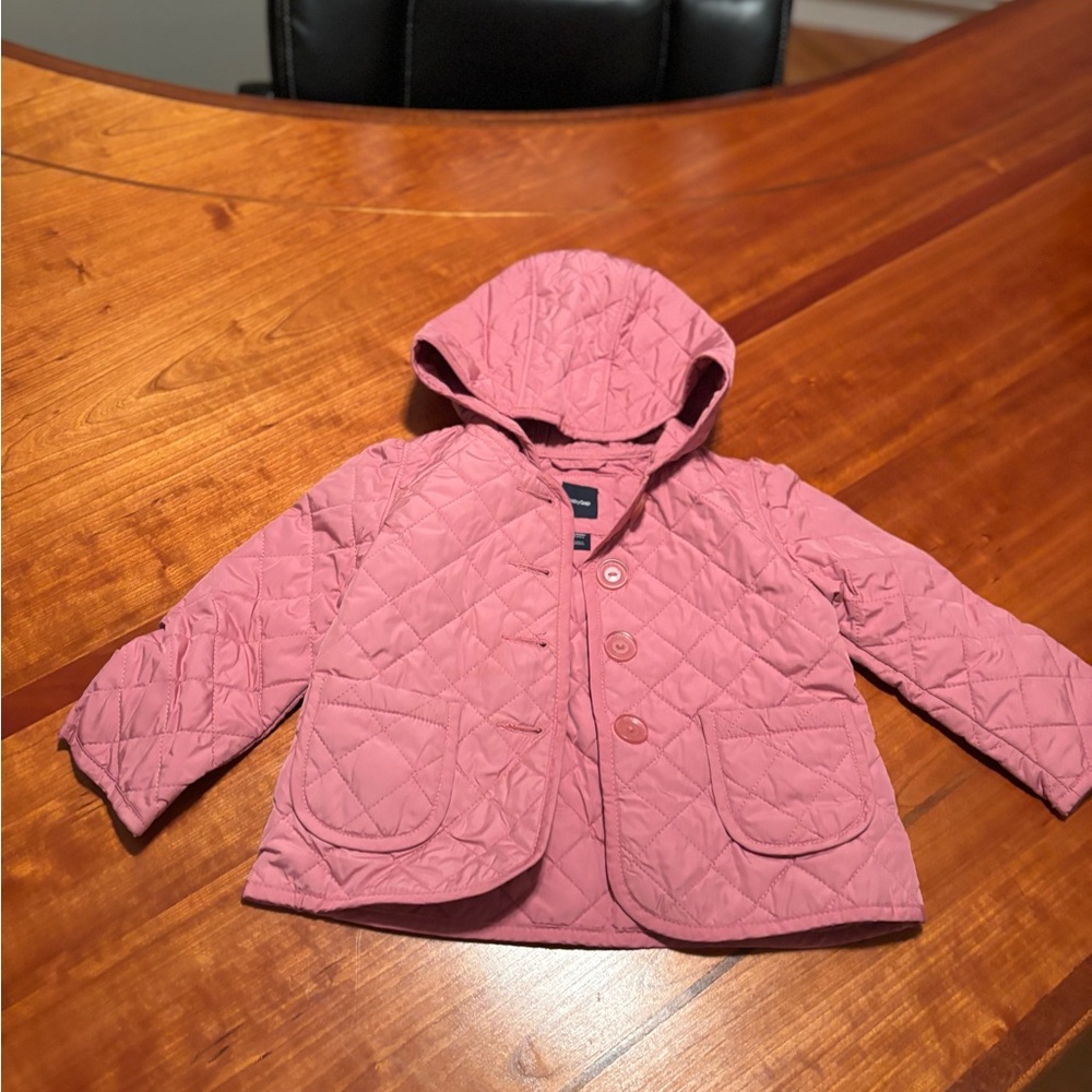 Kids Quilted Jacket - Pink